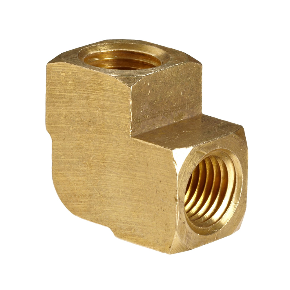 100-N3 FloFlex Brass Pipe Fitting<BR>Female Elbow 3/8" Female x 3/8" Female NPT